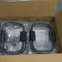 Rubbermaid Brilliance BPA-Free Airtight Food Storage Containers, 24-Piece Set, Easy for Meal Prep, Lunch & Leftovers (Set of 12 Assorted Containers)