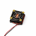 Hobby Fans RC Cooling Fan 28000RPM Aluminum RC Car Motor Fan with Heatsink for RC Car 1/8 1/10 540 550 F540 3650 3660 Motor (Silver)