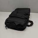 Tactical Double Deck Cooler Backpack for Men, Large Lunch Backpack with 2 Compartment, Soft Cooler Bag (Black)