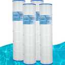 CCP520 Swimming Pool Filter Cartridges Replaces Unicel C-7472 Filbur FC-1978 FC-6475 Clean and Clear Plus 520 PCC130 817-0143 178585 4 X 125 Sq. Ft. L x OD: 32 1/16"x 7" 4 Pack