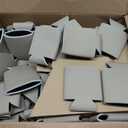 Blank Can Cooler Sleeves in Bulk, 12 oz, 50-Pack, Sandstone, Regular 12oz