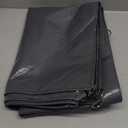 RAINDEWAY Tarps Heavy Duty Waterproof 5x7 Feet -14 Mils Super Heavy Duty Tarp with Metal Rings and Reinforced Corners and Edges, UV Resistant, Multipurpose Poly Tarp,Blue/Gray tarp