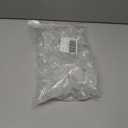 NOLITOY 100pcs Clear Plastic Fillable Balls, 32mm Acrylic DIY Ornaments Display Round Storage Balls for Christmas Holiday Wedding Party Home Decor