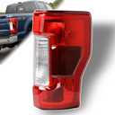 Halogen Tail Light W/Blind Spot Compatible with Ford F250 F350 Super Duty 2017 2018 2019 NON-LED Model Right Passenger Side Rear Taillight Assembly Replace KC3Z13404C