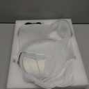 5000mAh Rechargeable Wall Mounted Lighted Makeup Vanity Mirror, Double Sided 1X 30X Magnifying Bathroom Mirror, 3 Color Lighting, Touch Screen Dimming, Extended Arm 360 Rotation Shaving Mirror (Brush Nickel)