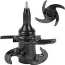 Dough Blade 320KKU770 for Ninja Food Processor BN601 bn801 BL681A bl682 BL770 bl773co BL780 bl910 TB401 br601amz, Ninja Blender Kitchen System Dough Tool Replacement Part for 64 oz Pitcher Bowl