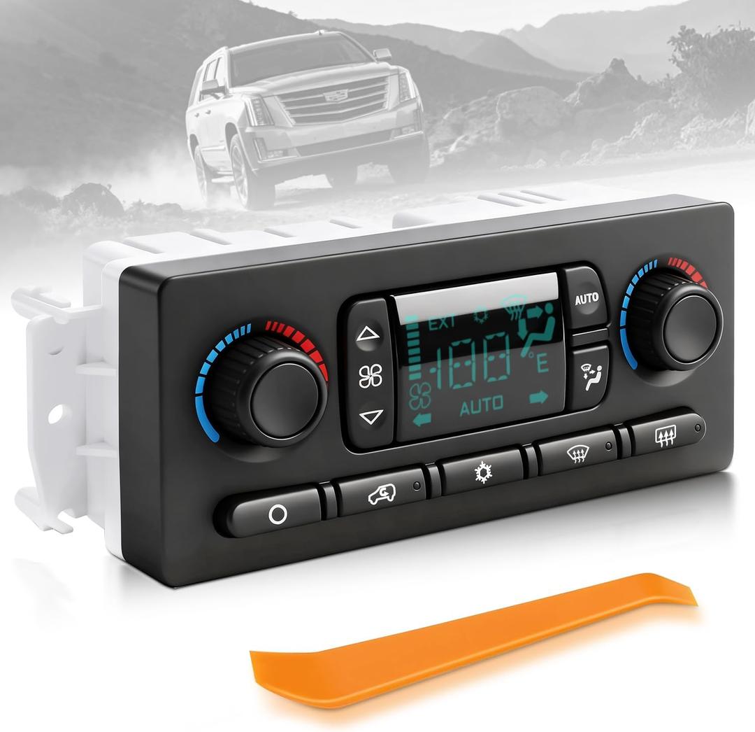 599-211XD Heater A/C Climate Control Module Panel Switch Compatible with Chevry 2003-2007 GMC 2002-09 Cadillac 2003-06 Hummer H2 2003-2007 Buick 2004-2007 Oldsmobile 2002-04 Replace 15832311