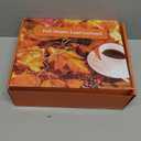 4 Pack Fall Decor Garland - Fall Thanksgiving Decorations for Home - 23.6Ft Maple Leaves Garland with Lights Battery Operated for Mantle Fireplace Table Indoor Outdoor Autumn Halloween Christmas Decor