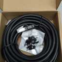 Vabogu Cat 8 Ethernet Cable, 25ft Heavy Duty High Speed Internet Network Cable, Multiple Size Options, 26AWG, 2000MHz 40Gbps with Gold Plated RJ45 Connectors, Shielded for Indoor & Outdoor Use