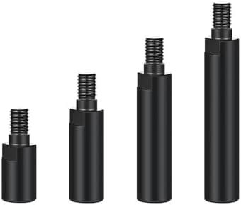 4-Piece 3/8" M10x1.5 Thread Angle Grinder Extension Kit – 2",3",4",5" Extension Rod – Universal Fit for 100 Type Grinders & Polishers,Car Polishing & Wood Carving,Tight Spaces & DIY Projects