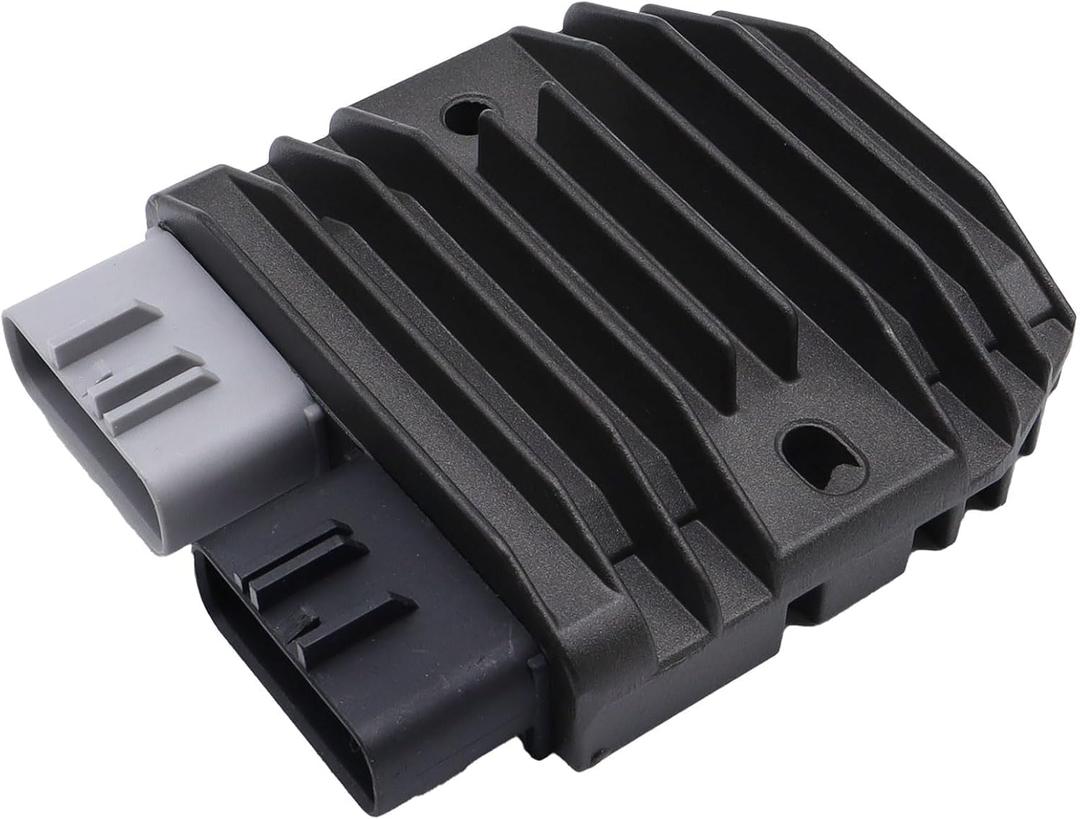 Hisport Voltage Regulator Rectifier - Compatible with Yamaha Grizzly 550 2009-2014/ Rhino 700 2008-2013/ Viking 700 2014-2023/ Kodiak 700 2016-2023/ Wolverine 700 2016-2018 Replaces 1D7-81960-01-00