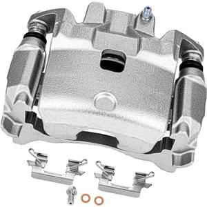 cciyu Front Right Brake Caliper Assembly w/Bracket 19B7103 2013 2014 2015 2016 2017 2018 2019 2020 2021 For Nissan For Altima,2014 2015 2016 2017 For Nissan For LEAF