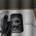 MERACH Under Desk Elliptical Machine, Leg Exerciser While Sitting for Seniors with Remote Control & 12-Speeds, Quiet Portable Electric Seated Pedal Exerciser Machine for Home Office