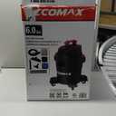 ECOMAX 6gal Wet/Dry Vacuum 1.2" Cleaning Path Black