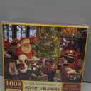 Jigsaw Puzzle Advent Calendar 2025 for Kids Adults, 24 Days Surprise Christmas Countdown Advent Calendar, Santa's Surprise,1008 Pieces Stocking Stuffers Christmas Gifts Puzzle 19.7 x 27.6 inches