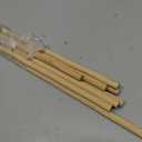 HOPELF 10PCS Dowel Rods Wood Sticks Wooden Dowel Rods - 1/2 x 36 Inch Bamboo Sticks - for Crafts，Hardwood Dowel Rod Assortment，Wooden Rod Sticks Doweling Rods， DIYers.