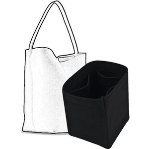 The Row Park Tote Organizer,The Row Park Tote Insert (Medium, Black)