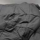 PURE ECO 200 GSM All Season Comforter King Size Bed Blanket for Summer Hotel Luxury Soft Microfiber Lightweight (90" X 106" Inches) - King Size Bed Comforter - Dark Grey Color