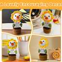 2 x Handmade Emotional Support Crochet Duck Flower Gifts for Lover Her Him Girlfriend Boyfriend for Mom Dad Couple Women Men Wife Husband Best Friend Birthday Wedding