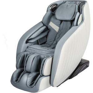 BestMassage Full Body Massage Chair,Zero Gravity SL-Track Stretch Recliner with Bluetooth 3D Speaker with Built-in Heat Therapy Foot Roller Airbag Massage System,Blue, Large
