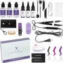 V Light Hair Extensions Kit V-Light Extension Machine V-Light Extension Remover Machine .V-Light Glue 20g * 3 v Light Glue Remover Solution 20ml * 3 (Black Machine Set) 