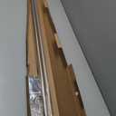 Ivilon Window Curtain Rod Decorative End Cap Design, 1 Inch Rod, 72 to 144 Inch. Warm Gold