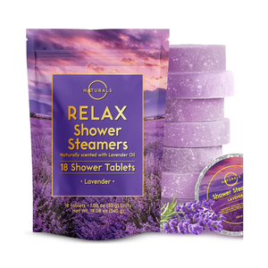 Shower Steamers Aromatherapy - Birthday Gifts for Women - Shower Bombs Aromatherapy, Spa Day Essentials, Relaxation Spa Gifts - Self Care Unique Gifts for Women and Men (Lavender 18 Count)
