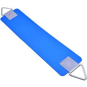 AGPTEK Swing Seat, 30.4 x 6 x 0.27 Inch Yard Swing for Boys and Girls & Adults with Metal Triangle Ring - Blue(113KG /250LB Weight Limit)