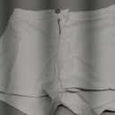 VIPONES Jean Shorts Womens High Waisted Stretchy Sexy Butt-Lifting Hot Denim Shorts (Small, White)