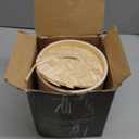 2-Tier 6" Bamboo Steamer With 100 Parchment Liners- 2 Bamboo Steamer Basket + Lid & 100 Steaming Liner Supplies, Mini Dumpling Steamers Basket For Cooking Bao Bun, Dim Sum Chinese Asian Food&Vegetables (6 inch Regular)