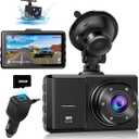 Dash Cam Front and Rear, SPADE Dual Dash Camera 1296P with 32G SD Card, Waterproof Backup Camera, DVR Car Dashboard Camera with Night Vision WDR G-Sensor Parking Monitor Loop Recording[UP-Grade]