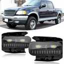 Daikokuya Led Fog Lights for 1999-2003 Ford F150 / 1999-2002 Expedition / 1999 F250 Pickup Upgrade and Modified 1 Pair Led Fog Lamp