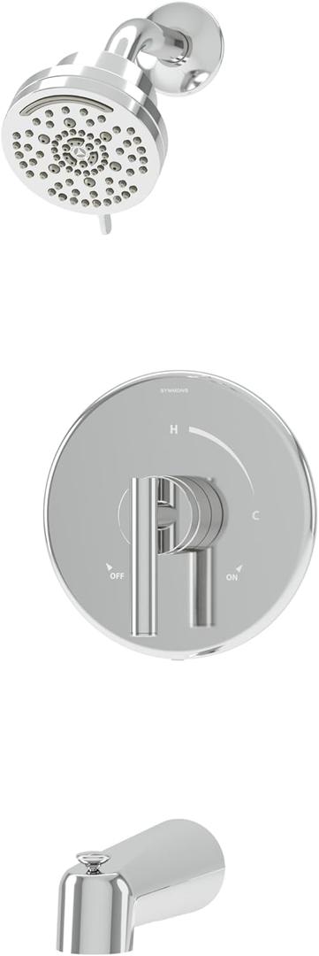 Dia HydroMersion Single Handle Tub and Shower Faucet Trim Kit - 1.5 GPM (Valve Not Included)
