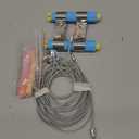 Basketball Court Marking Kit, Quick Setup & Portable Basketball Court Stencil, Eco-Friendly & Reusable Basketball Lines, Durable & Accurate Basketball Court Stencil Kit, Mini Kit for Outdoor Use