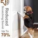 Door Protector for Dog and cat,Flexible Door Guard CoverCustom-Cut Door Shield for Pets to Protect Your Door & Wall Size 43'' x 16'' (1, 43'' x 16'')