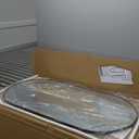 Delma Bathroom Wall Full Length Mirror for Wall, 48''x24'', Gold Oval for Bedroom Entryway Bathroom, Metal Framed Vanity(48''x24'',Black)