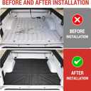 Bed Mat Compatible with 2015-2025 Ford F150 5.5FT Truck Bed Liner Pickup Car Truck Potector for 2015-2025 Ford F-150 Accessories(15-25 F-150 5.5FT)