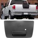 Jaronx Compatible with Nissan Titan Tailgate Handle 2004-2012, Rear Liftgate Handle Bezel with Key Lock Hole Rear Gate Latch Handles Replacement 906067S200 for Titan Tailgate Handles Latch