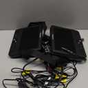 FANGOR 7.5 Inch Dual Car DVD Player, Portable DVD Player for Car with 5 Hours Rechargeable Battery, Last Memory, AV Out/in, Support USB/SD/Sync TV, All Regions