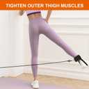 Andibro 2 Pack Ankle Straps for Cable Machine, Glute Kickback Leg Extension D-Ring Ankle Cuffs Attachment for Lower Body Workouts Men Women