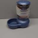 Petmate Replendish Gravity Feeder, 5 lb, Blue, Made in USA (Pearl Peacock Blue)
