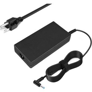 120W 6.15A Charger 710415-001 L41856-001 for HP USB-C Dock G5 5TW10UT 5TW10AA 5TW10AA#ABB 5TW10UT#ABA USB-C/A Universal Dock G2 5TW13AA HP Omen 15-5000 15-5100 15-5200 Laptop Charger