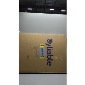 Folding Table 6ft Portable Heavy Duty Plastic Fold-in-Half Utility Foldable Table Plastic Dining Indoor Outdoor for Camping, Picnic and Party, White