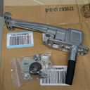 Garage - Ramp Door - Compression Latch Ony - Lippert - w/Key Locking Plug - Clear Coat