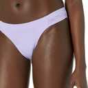 Amazon Essentials Women's Side Tab Bikini Swimsuit Bottom (Lavender)