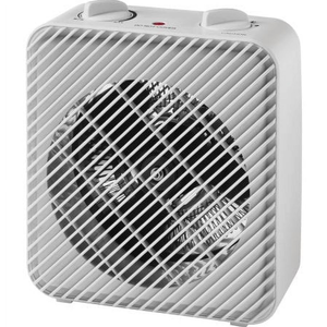Pelonis 1500W Electric Fan-Forced 3-Speed Space Heater, White, Indoor Use