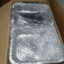 Large Full Size 33-Pcs Disposable Chaffing Buffet with-Covers, Utensils, Fuel Cans – Premium Chafing Dish Set for Events, Parties, Catering