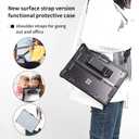 AOAO for Microsoft Surface Pro 11/10/9 Case with Shoulder Strap, Hand Strap, Stylus Pen Holder, Rugged, Shock-Absorbing and Drop-Resistant