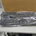 PHINOX Under Bed Storage Containers with Wheels - Shoe Storage Organizer Drawer, Tool-free Assembly Metal Underbed Storage for Bedroom Clothes, Shoes, Blankets - 4Pack (4 Pack(23.623.6"), Black)