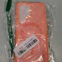 SUPFINE Magnetic for Samsung Galaxy S25 Ultra Case with Screen Protector, (Built-in Magnets) (Military Grade Drop Protection) Slim Translucent Shockproof Phone Case,Orange